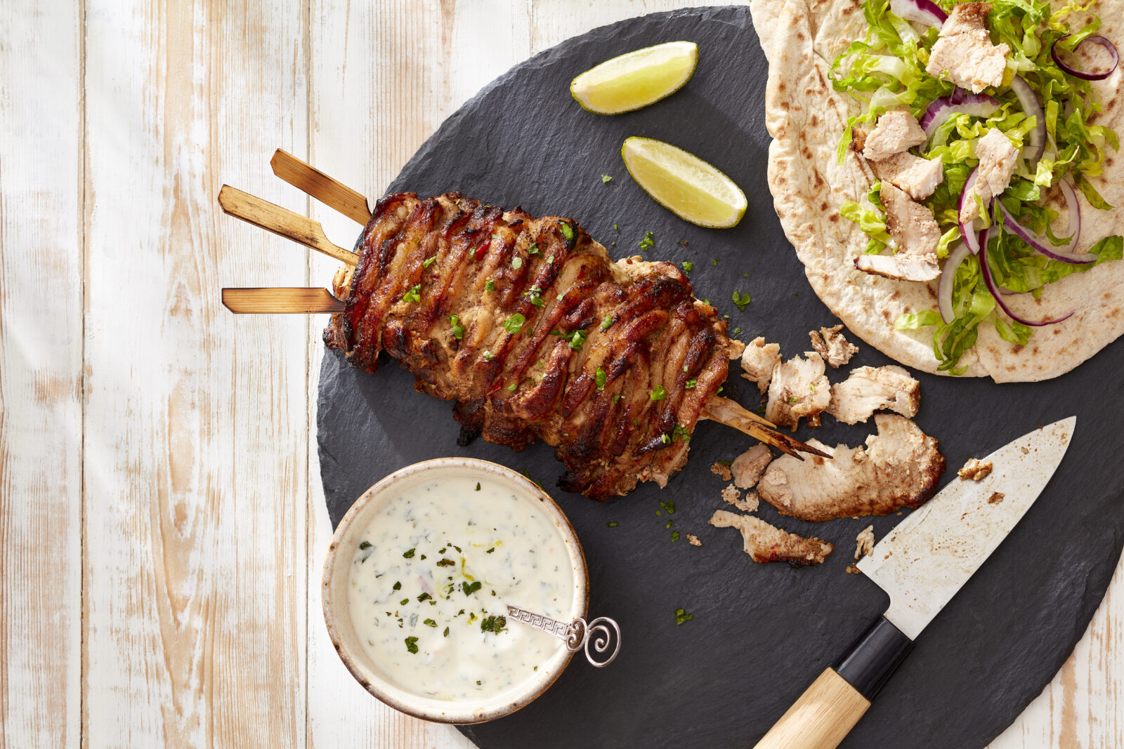 Pork Shawarma Kebab - Porc Blasus