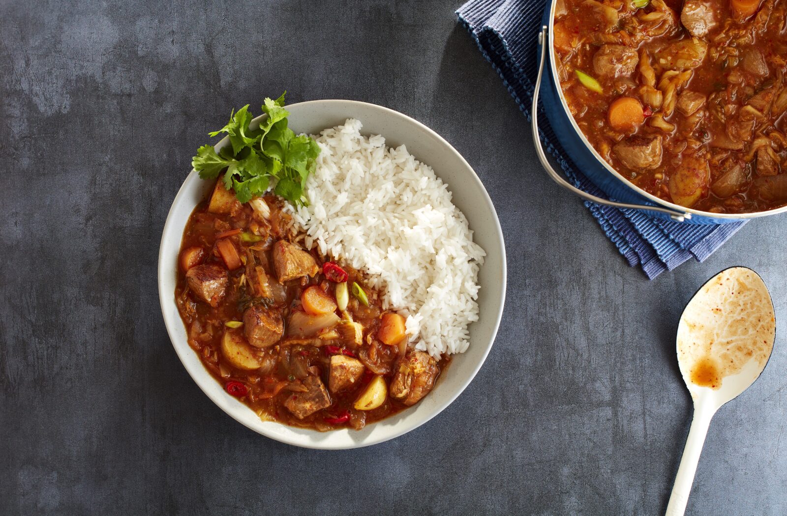 Spicy Pork Kimchi Stew - Porc Blasus