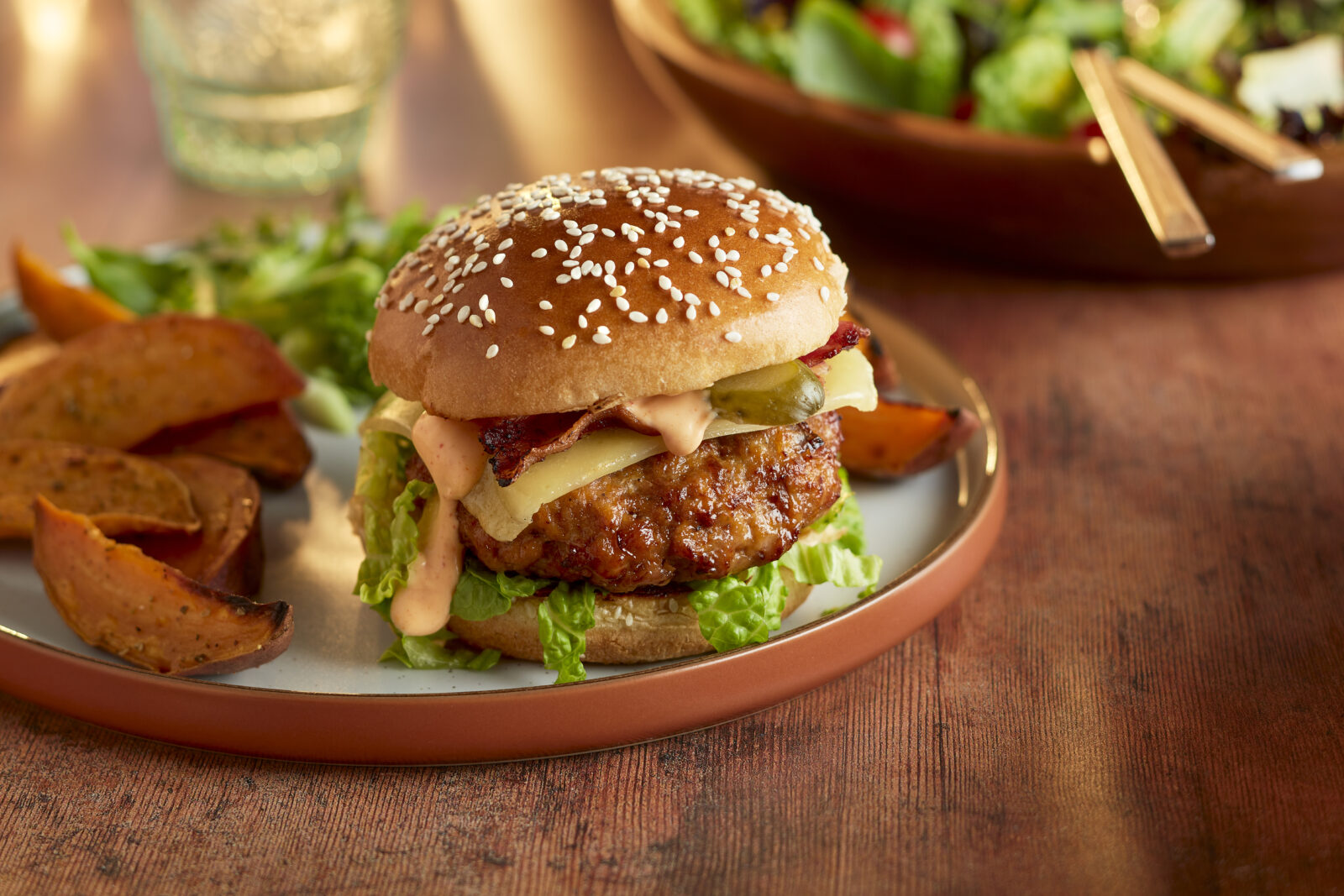 Smokey Pork Burger - Porc Blasus